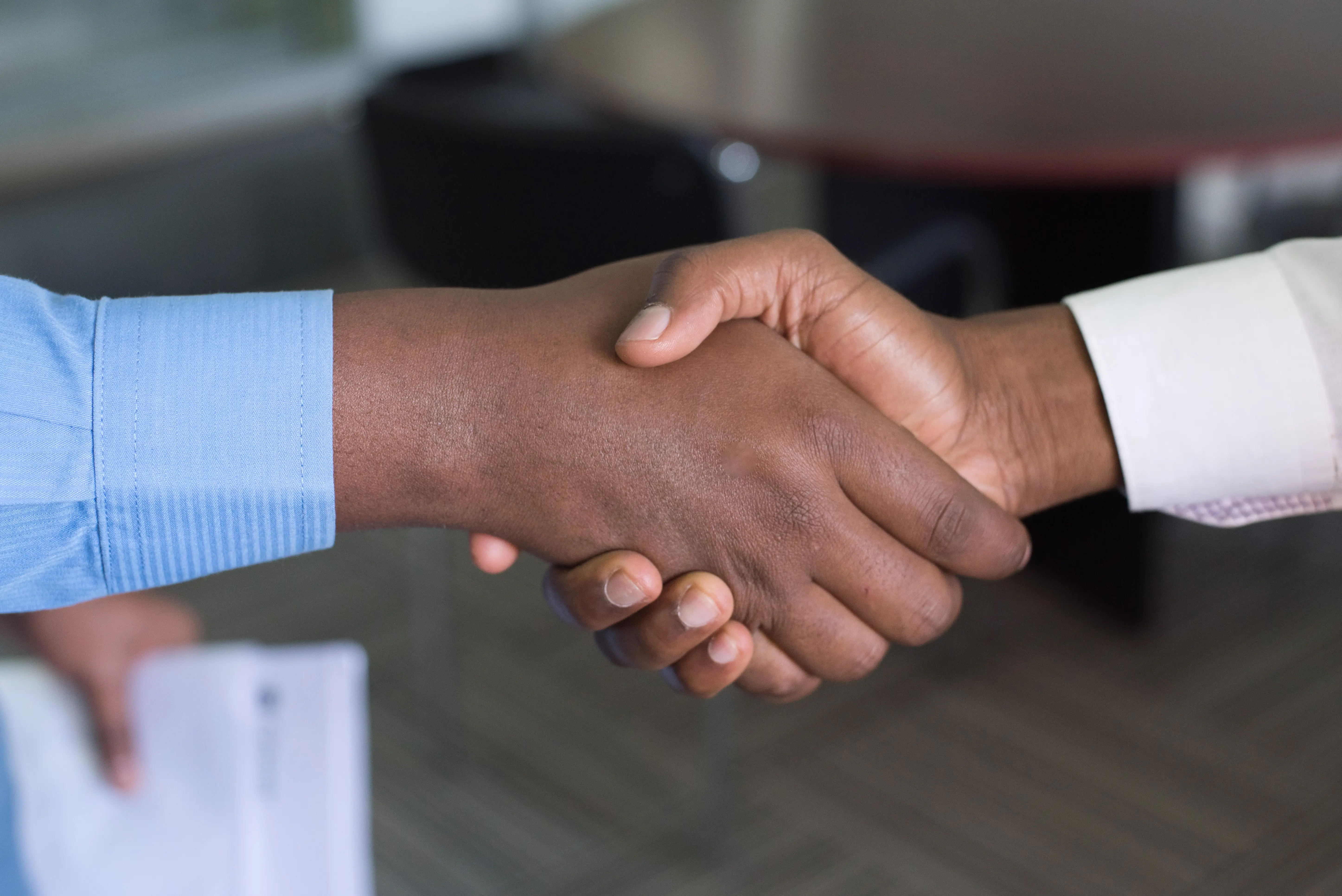 Asset Protection - Professional business handshake
